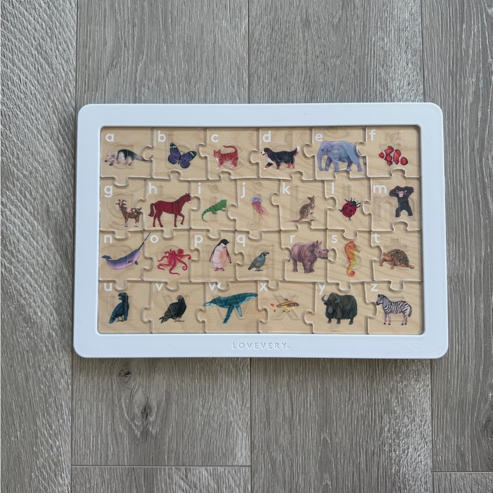 Lovevery Animal Letter Puzzle